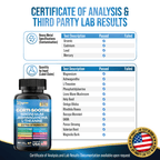 Cortisol Supplement Magnesium Glycinate 200mg L-Theanine 150mg Ashwagandha 150mg Phosphatidylserine 50mg & Cortisol Manager Lions Mane Holy Basil Ginkgo Biloba Bacopa Monnieri Valerian Root (60 Caps)