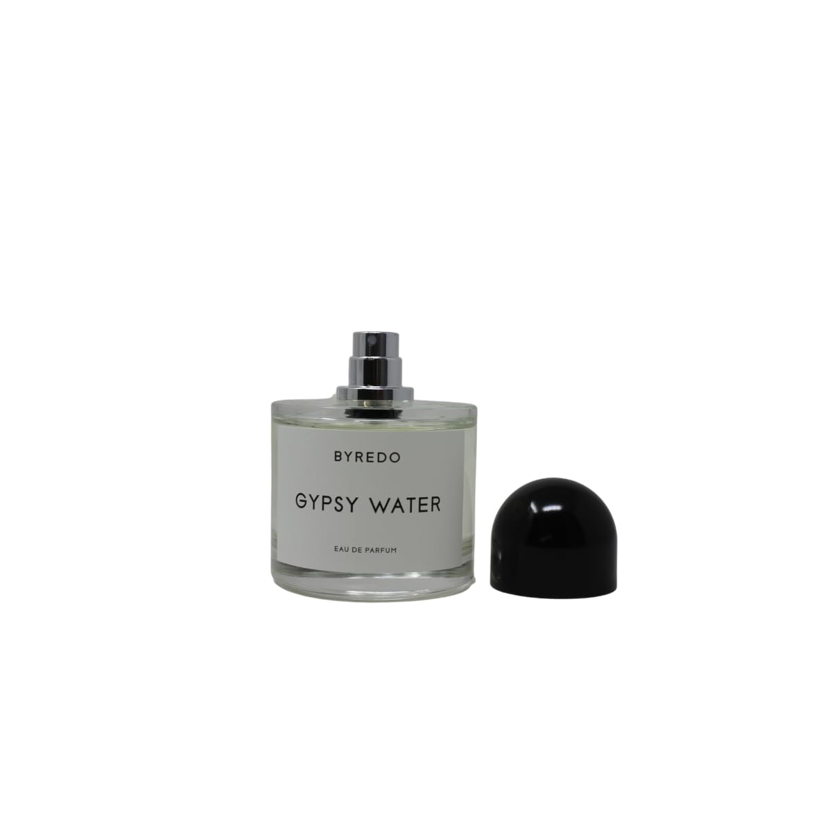 Hub Wavy Byredo Gypsy Water perfume bottle, 3.4 fl oz, unisex luxury fragrance with sleek design and elegant packaging.