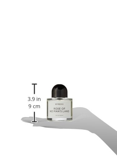 Hub Wavy Byredo Rose of No Man's Land perfume bottle, 3.4 oz, featuring a luxurious woody and fresh scent for unisex use.