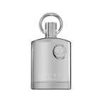 Afnan Supremacy Pour Homme luxury men's perfume bottle by Hub Wavy, 3.4 fl oz (100 ml), sleek design and elegant packaging
