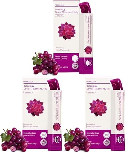 FOODOLOGY Coleology Cutting Jelly, Pomegranate Flavor, 10 Sticks