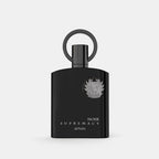 Afnan Supremacy Noir men’s luxury perfume bottle by Hub Wavy, 3.4 fl oz, sleek design with dark accents and elegant packaging.