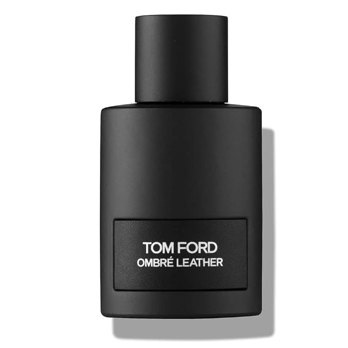 Tom Ford Ombré Leather luxury women's perfume bottle, 3.4 oz (100 ml), with elegant design and gold accents.