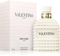 Valentino Uomo Born in Roma Ivory Eau de Toilette Spray for Men 3.4 oz / 100 ml Discontinued