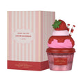 Hub Wavy Lattafa Berry On Top unisex perfume bottle, 2.6 oz, featuring a sleek design and vibrant berry scent.