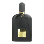 Tom Ford Black Orchid luxury women's perfume bottle with black and gold design, 3.4 oz / 100 ml, displayed on a white background.