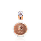 Hub Wavy Lattafa Fakhar perfume bottle for women, 3.4 fl oz, showcasing elegant glass design and luxurious fragrance.
