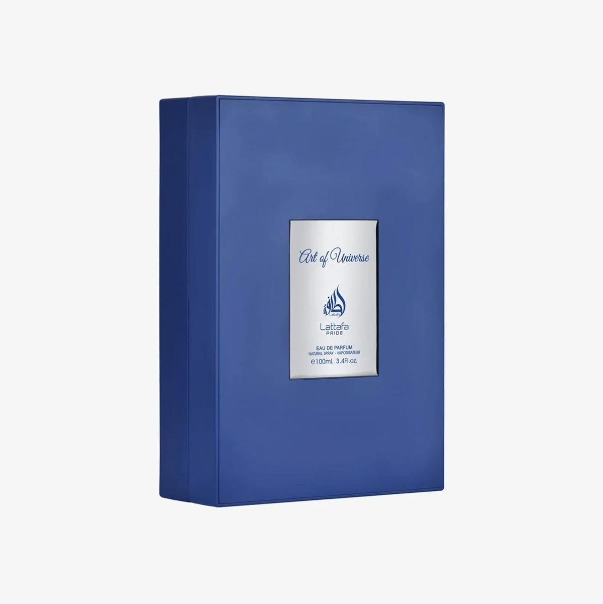 Hub Wavy Lattafa Pride Art of Universe unisex perfume bottle, showcasing elegant design and luxurious fragrance packaging.