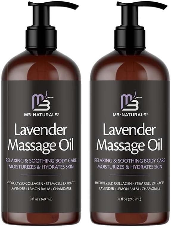 Firming Body Oil, Cellulite Massage Oil for Legs and Body, 16 fl oz by M3