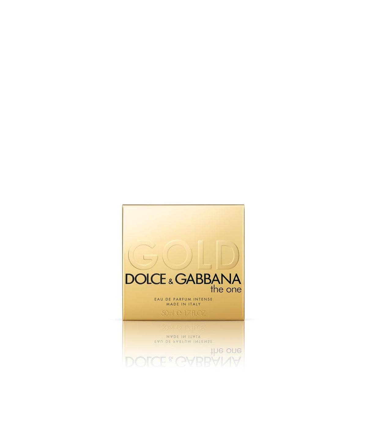 Dolce & Gabbana The One Gold Intense perfume for women, 1.7 fl oz, with elegant bottle and luxurious gold accents.