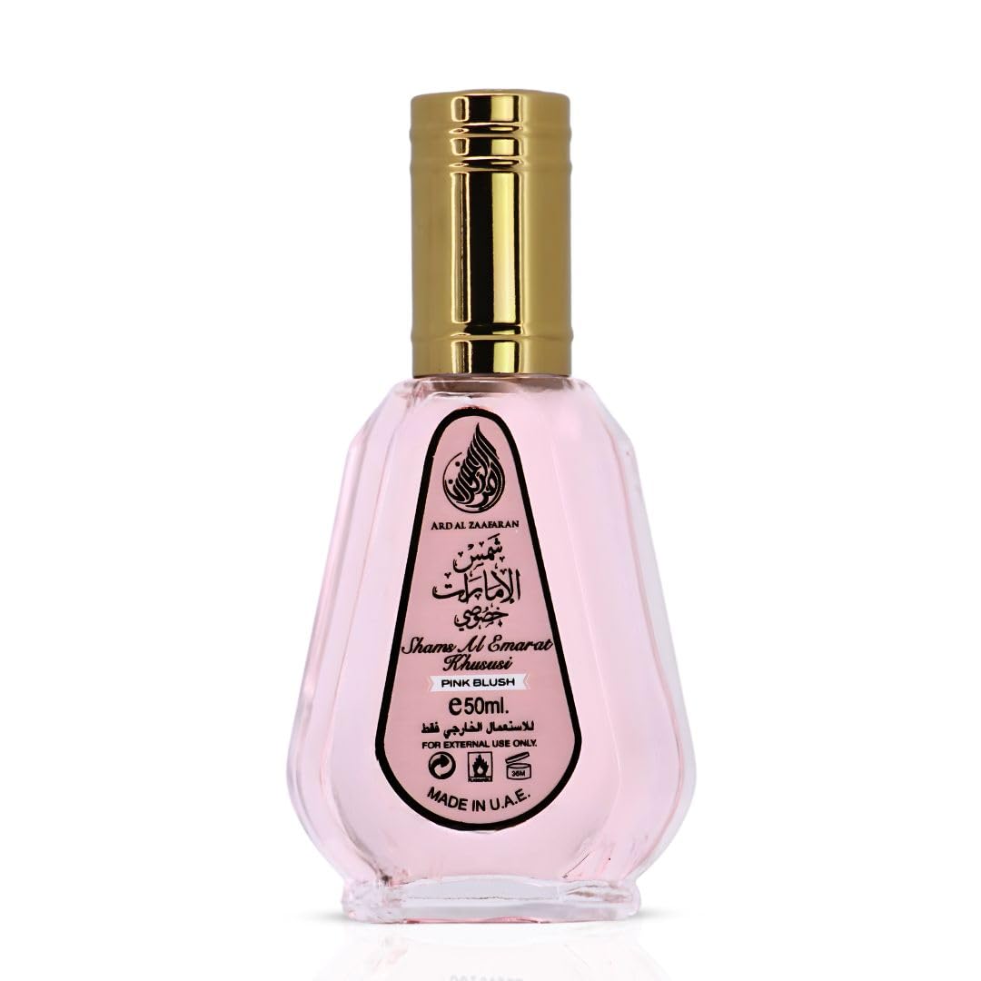 Hub Wavy Pink Blush Marshmallow perfume bottle, 3.4 fl oz, featuring a pink design for women with a marshmallow scent.