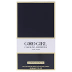 Hub Wavy Carolina Herrera Good Girl perfume bottle, 2.7 oz/80 ml, elegant women's fragrance with floral and oriental notes.