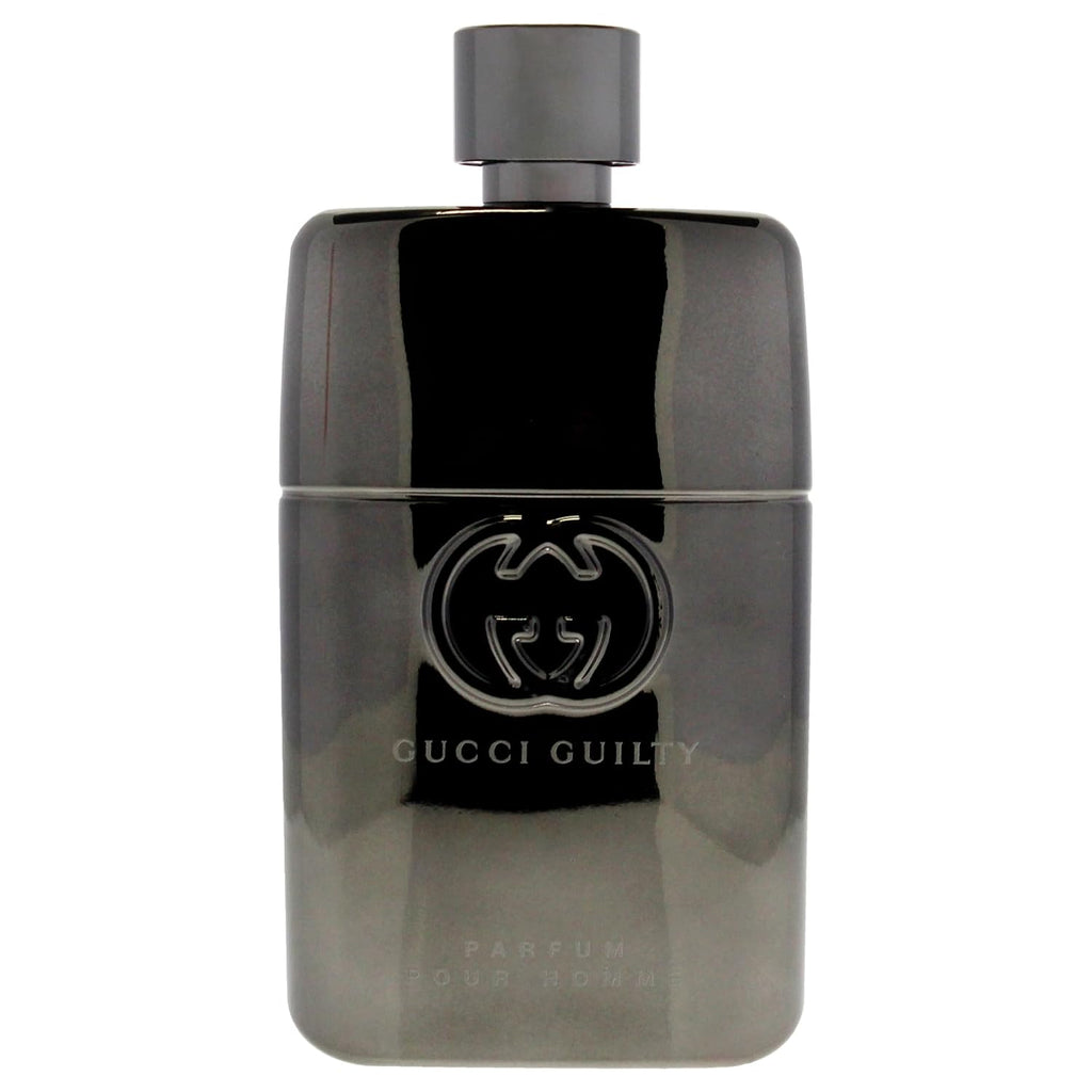 Hub Wavy Gucci Guilty for Men luxury perfume bottle, 3 oz/90 ml, sleek design, ideal for modern men's fragrance collection