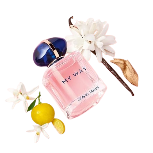 Armani My Way Citrus Floral Perfume 3.4 fl oz / 100 ml – Luxury Long Lasting Woody Fresh Perfume for Women