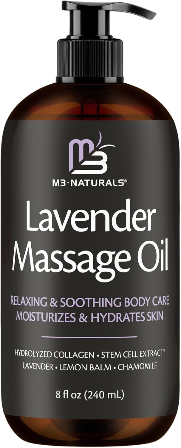 Firming Body Oil, Cellulite Massage Oil for Legs and Body, 16 fl oz by M3