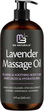 Firming Body Oil, Cellulite Massage Oil for Legs and Body, 16 fl oz by M3