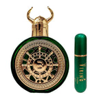 Hub Wavy Bharara Viking Dubai perfume bottle, luxury unisex fragrance in a sleek 3.4 oz (100 ml) design, elegant and modern.