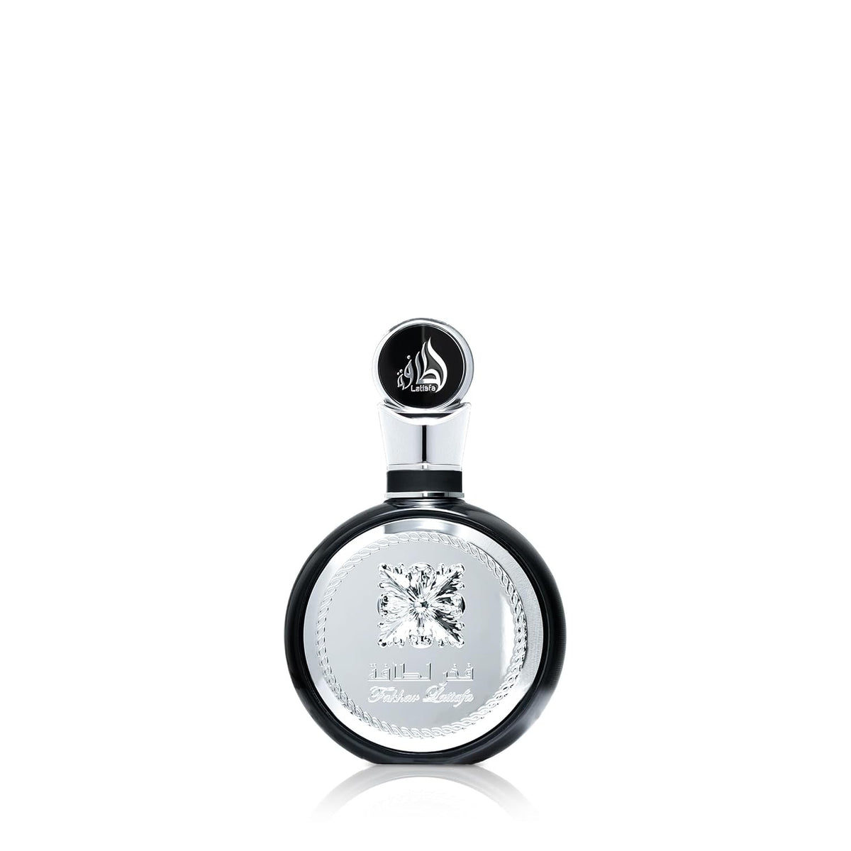 Hub Wavy Lattafa Fakhar perfume bottle, luxury woody fresh scent for men, 3.4 fl oz / 100 ml, sleek glass design