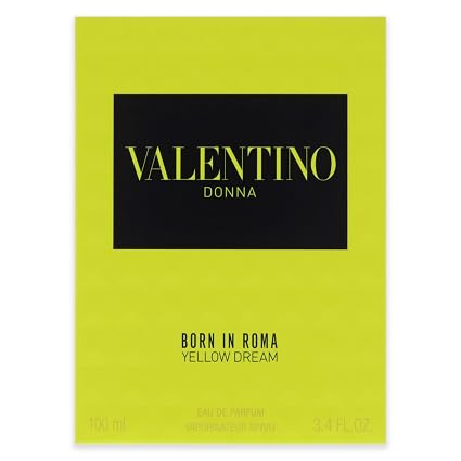 Valentino Donna Born in Roma Yellow Dream 3.4 oz (100 ml) for Women – Authentic Luxury Fragrance | Free USA Shipping