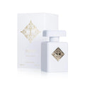 Hub Wavy Initio Musk Therapy Extrait perfume bottle, unisex fragrance with 3.04 fl oz / 90 ml, shown with sleek design and cap.