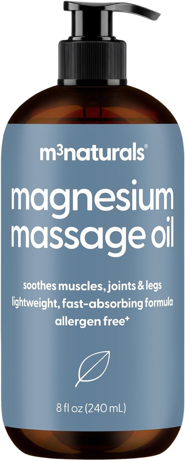 Firming Body Oil, Cellulite Massage Oil for Legs and Body, 16 fl oz by M3