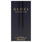 Hub Wavy Gucci Intense Oud unisex perfume bottle, 3 oz (90 ml), featuring elegant packaging and luxurious design.