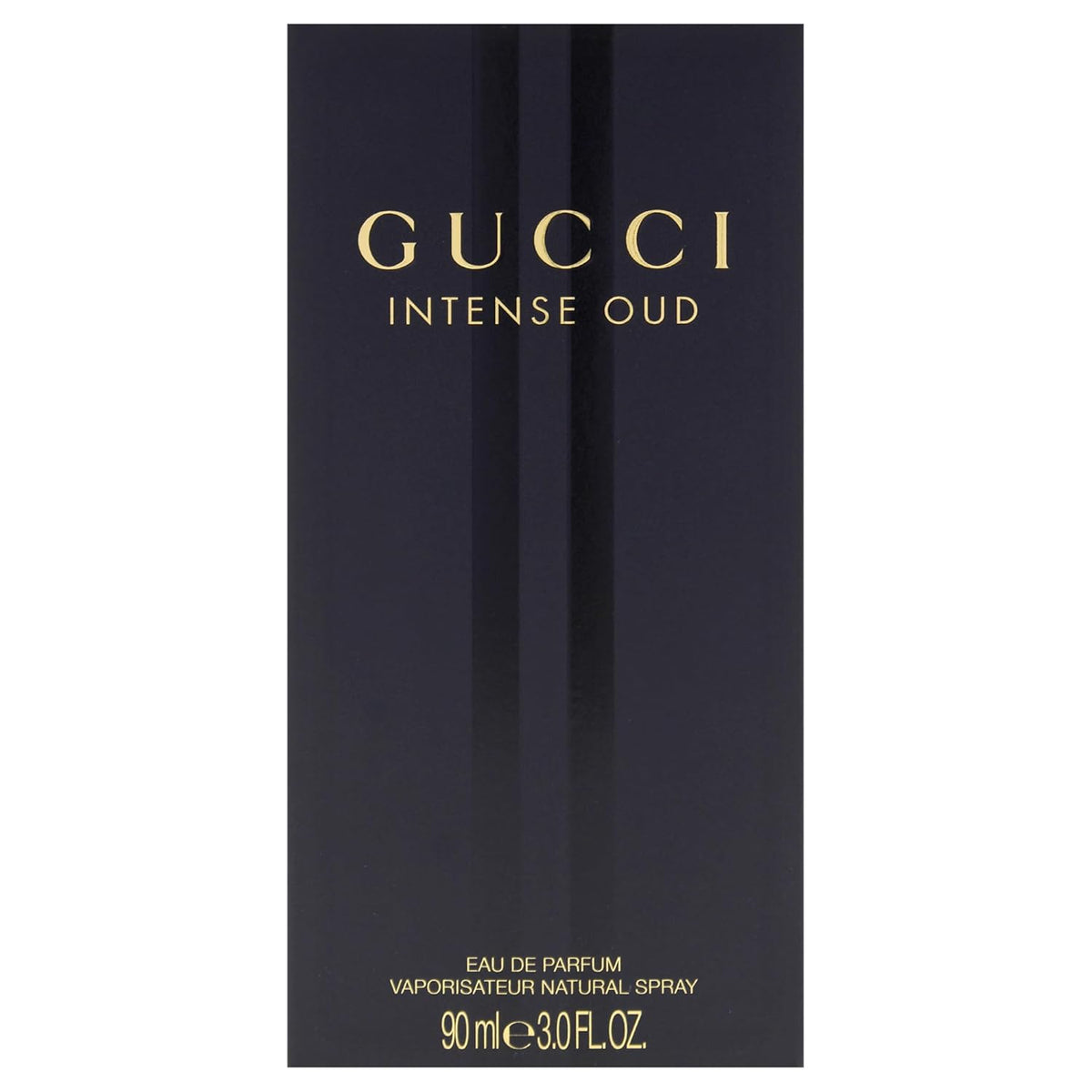 Hub Wavy Gucci Intense Oud unisex perfume bottle, 3 oz (90 ml), featuring elegant packaging and luxurious design.