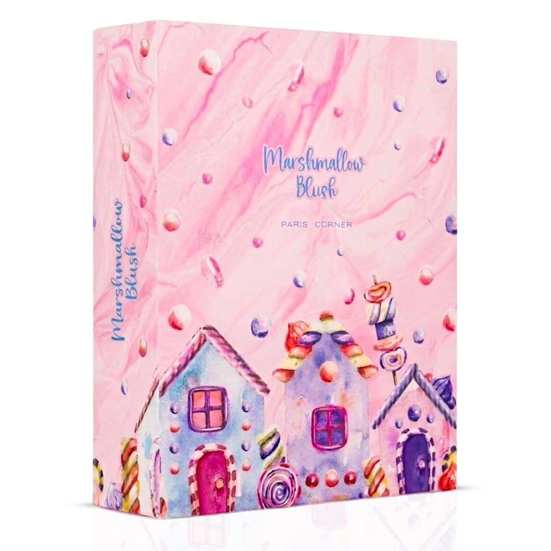 Paris Corner Marshmallow Blush perfume by Hub Wavy, a long-lasting strawberry gourmand scent for women in 3.4 fl oz bottle.