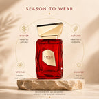 Hub Wavy French Avenue Chaos perfume bottle, 100ml, luxury long-lasting woody fresh unisex fragrance with elegant packaging.