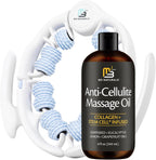 Firming Body Oil, Cellulite Massage Oil for Legs and Body, 16 fl oz by M3
