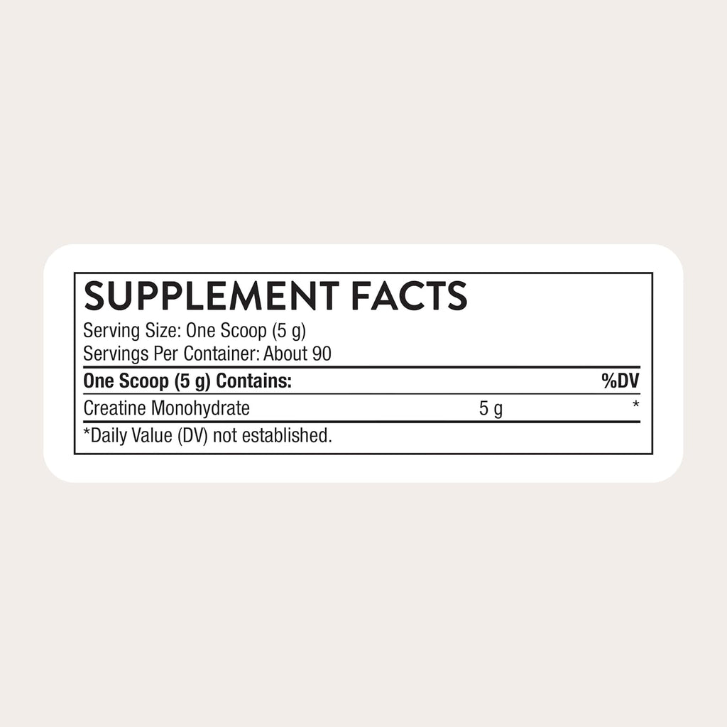 THORNE Creatine, Micronized Creatine Monohydrate Powder, 90 Servings