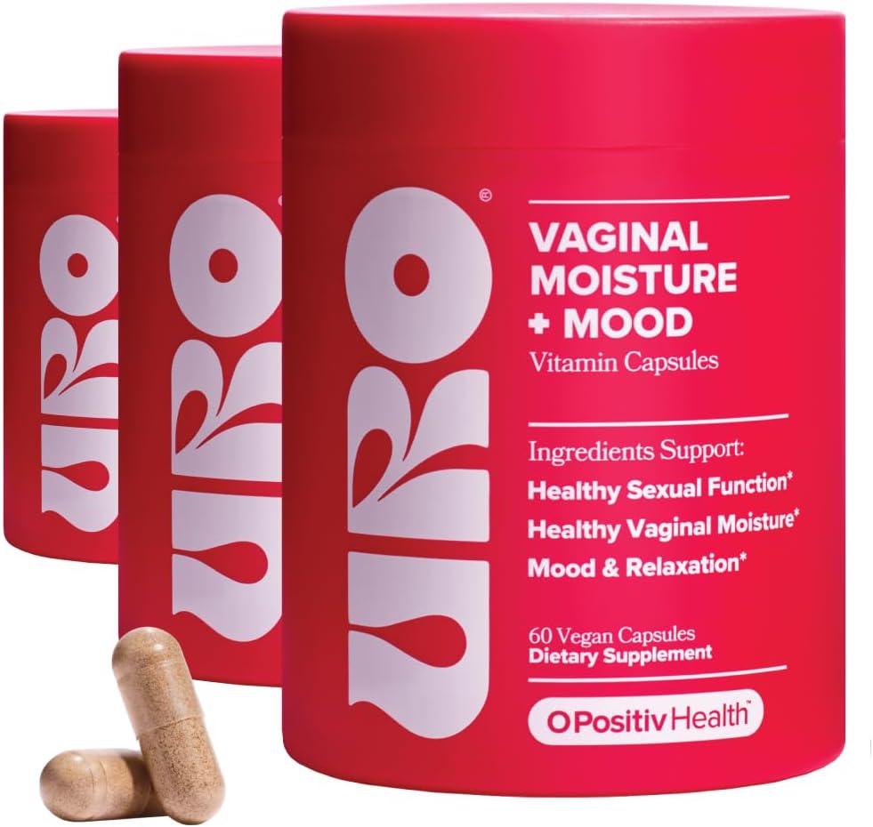 URO Vaginal Moisture & Mood with KSM-66® Ashwagandha – 30-Day Supply