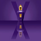 Hub Wavy Xerjoff Accento luxury unisex perfume bottle, 3.4 oz, with elegant design and gold accents.