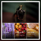 Afnan Turathi Brown men's perfume bottle by Hub Wavy, 3.04 fl oz, with elegant packaging and a brown fragrance theme.