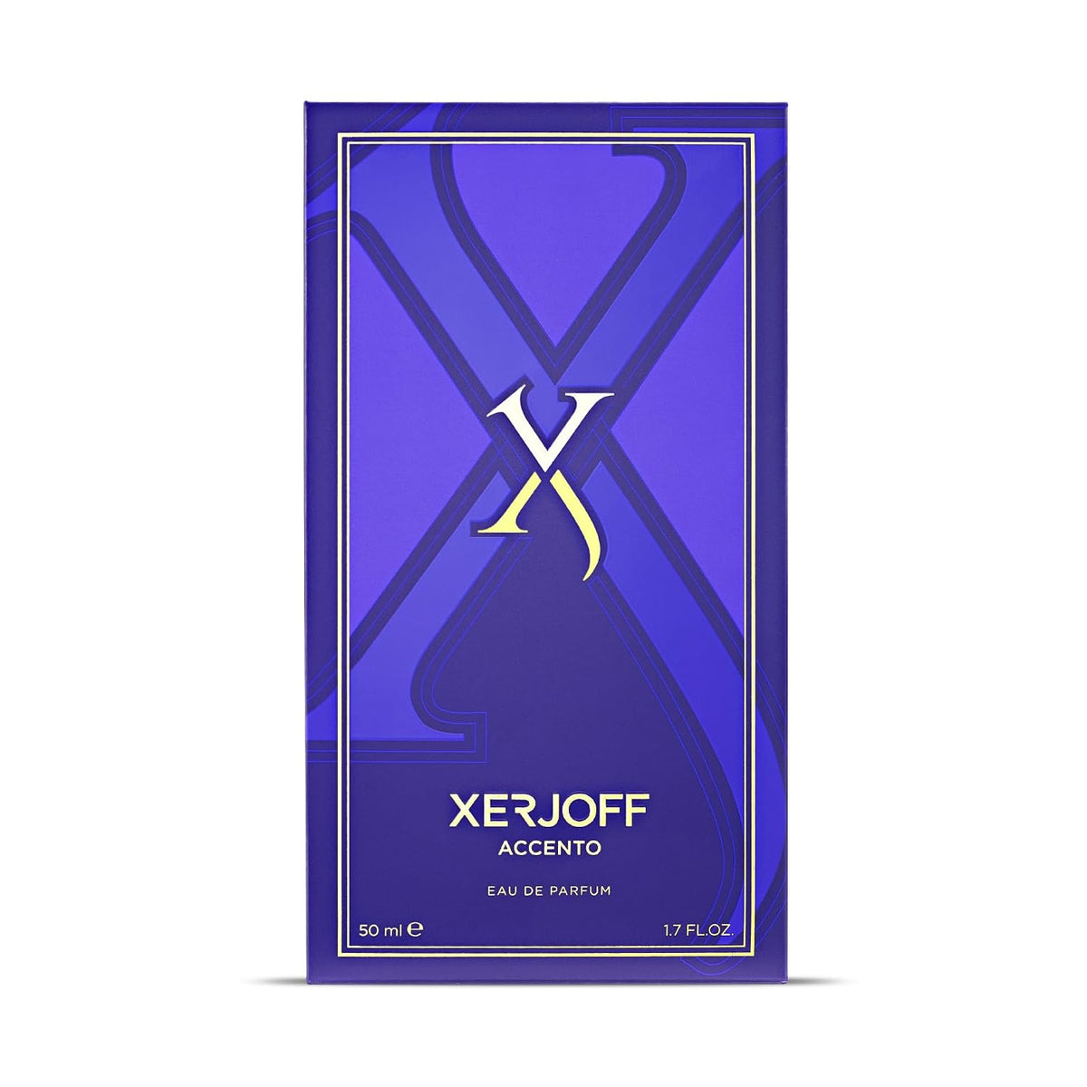 Hub Wavy Xerjoff Accento luxury unisex perfume bottle, 3.4 oz (100 ml), elegant glass container with a sleek design.