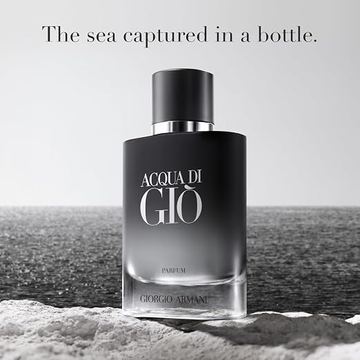 Giorgio Armani Acqua di Giò Profumo men's perfume bottle, 3.4 oz, sleek design with elegant branding on the label