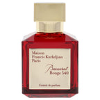 Hub Wavy Baccarat Rouge 540 Pure perfume bottle, luxurious 2.3 oz unisex fragrance with elegant packaging and bold design.