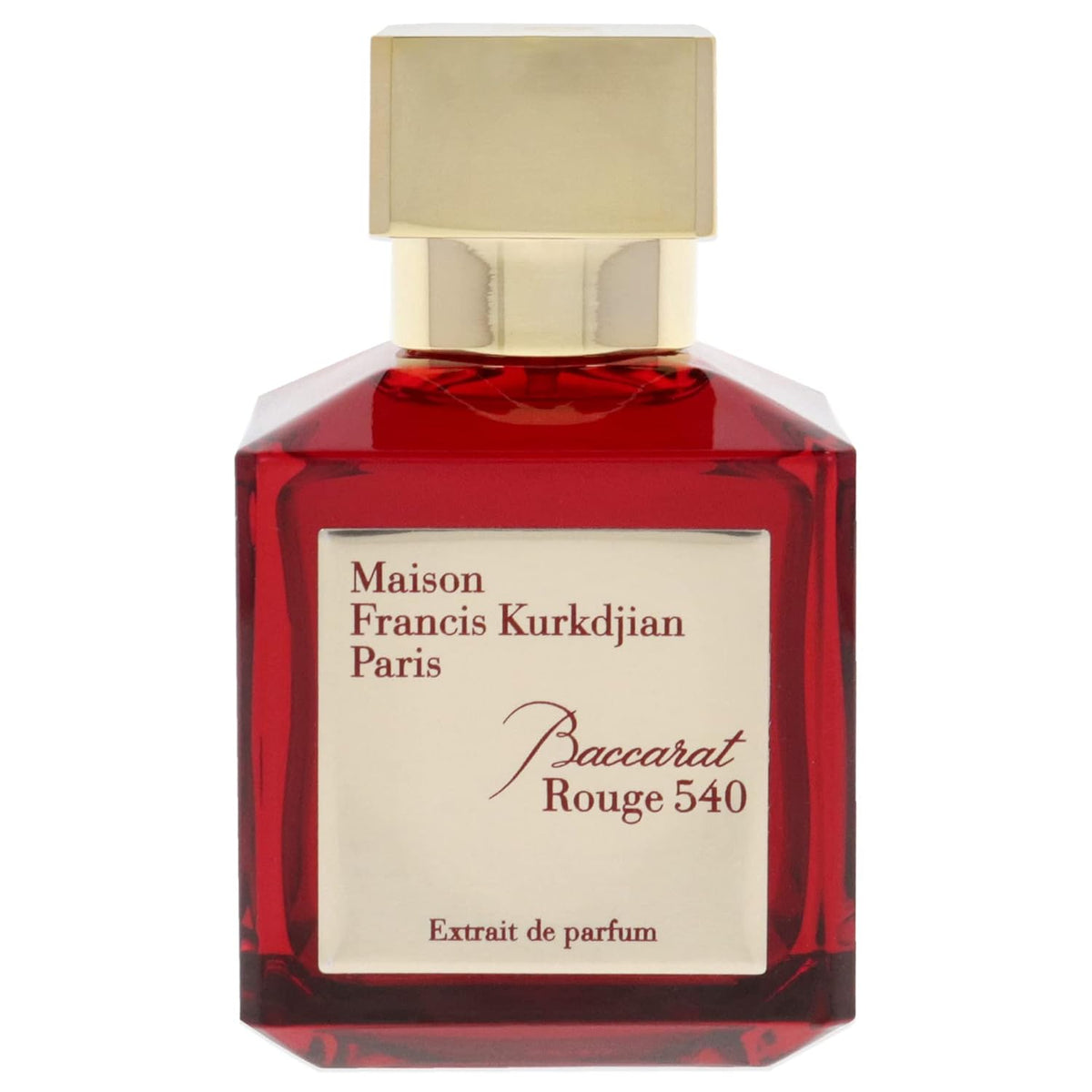 Hub Wavy Baccarat Rouge 540 Pure perfume bottle, luxurious 2.3 oz unisex fragrance with elegant packaging and bold design.