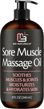Firming Body Oil, Cellulite Massage Oil for Legs and Body, 16 fl oz by M3