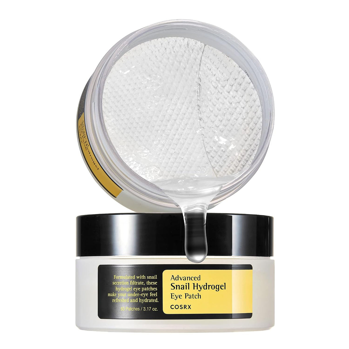 COSRX Pink Peptides Collagen Hydrogel Eye Patch for Puffy Eyes (60)