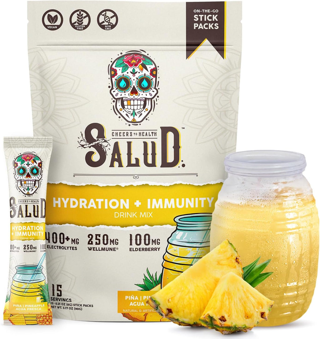 Salud 2-in-1 Hydration + Immunity Drink Mix, Horchata