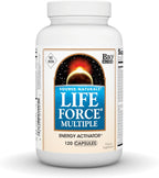 Source Naturals Life Force Multiple Iron Free Multivitamin,180 Capsules
