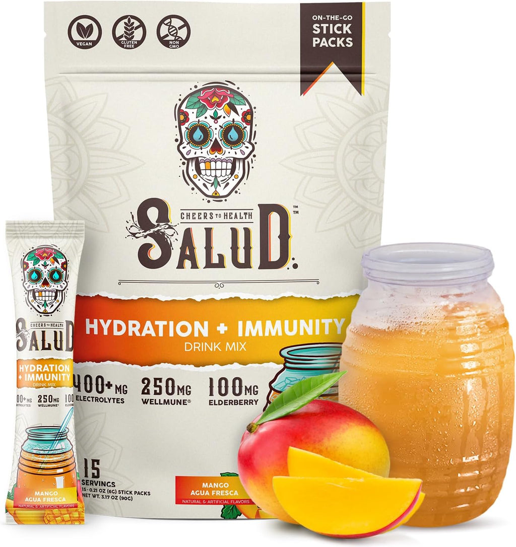 Salud 2-in-1 Hydration + Immunity Drink Mix, Horchata