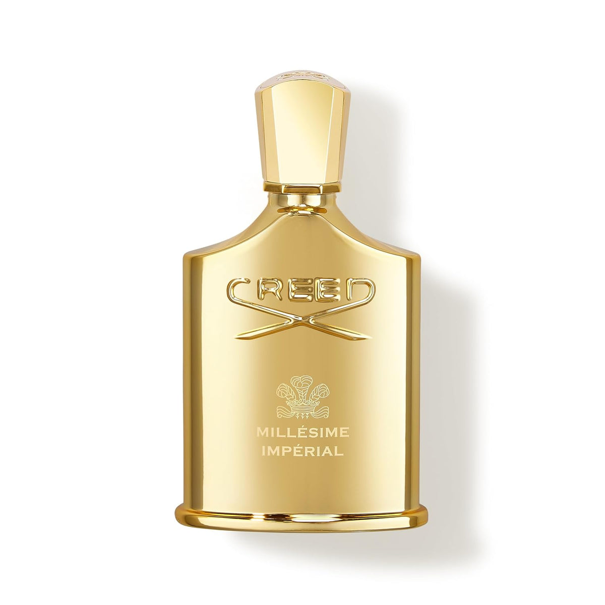 Hub Wavy Creed Millésime Impérial unisex perfume bottle, 3.3 fl oz, featuring a sleek design and woody fresh fragrance.