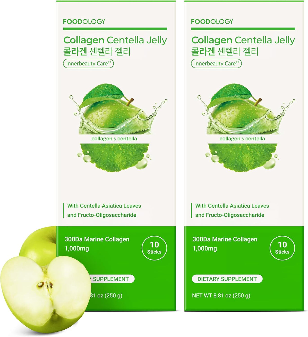 FOODOLOGY Coleology Cutting Jelly, Pomegranate Flavor, 10 Sticks