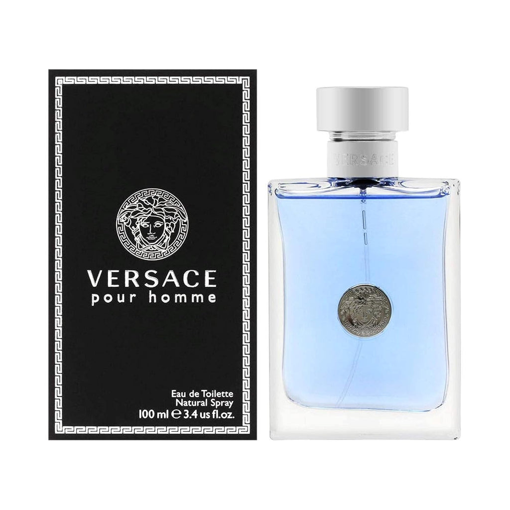 Versace Pour Homme 3.4 oz (100 ml) – Luxury Men's Perfume | 60% OFF + Free USA Shipping