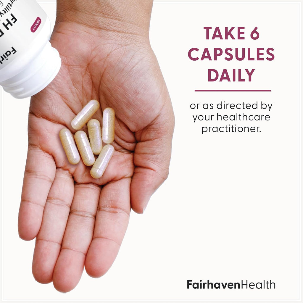 Fairhaven Health FH PRO Fertility Multivitamin for Women, 180 Capsules