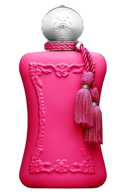 Hub Wavy Parfums de Marly Oriana perfume bottle, 75ml, elegant luxury fragrance for women, with floral and fruity notes.