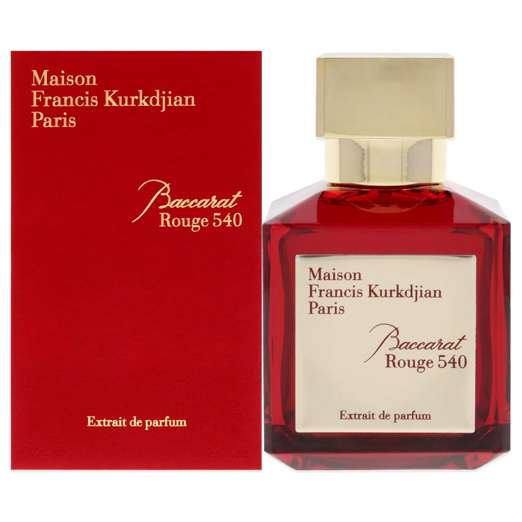 Hub Wavy Baccarat Rouge 540 Pure perfume bottle, 2.3 fl oz, unisex luxury fragrance with bold, long-lasting scent.