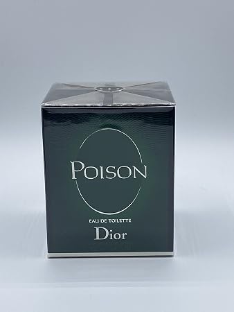 Dior Poison 3.4 oz luxury women's fragrance bottle with elegant design, showcasing authentic perfume for women.